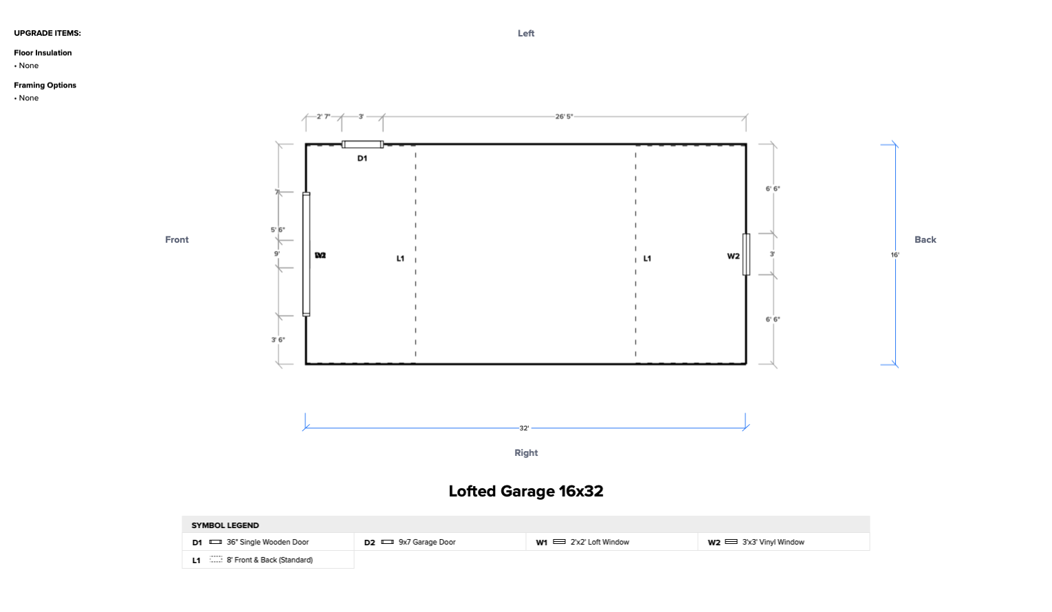 Lofted Garage 16x32 - Image 6