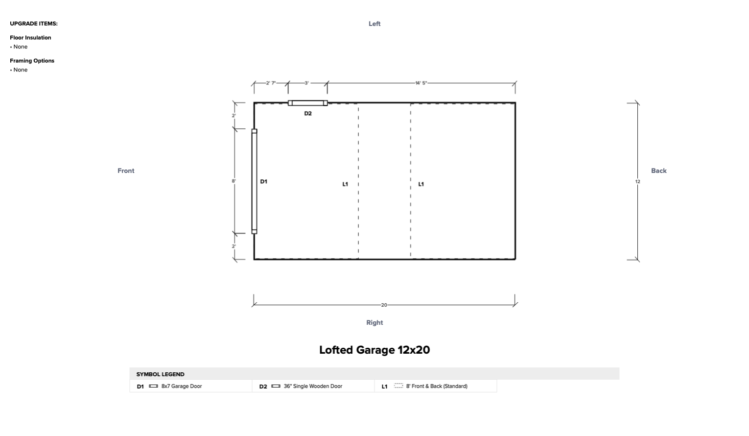 Lofted Garage 12x20 - Image 7