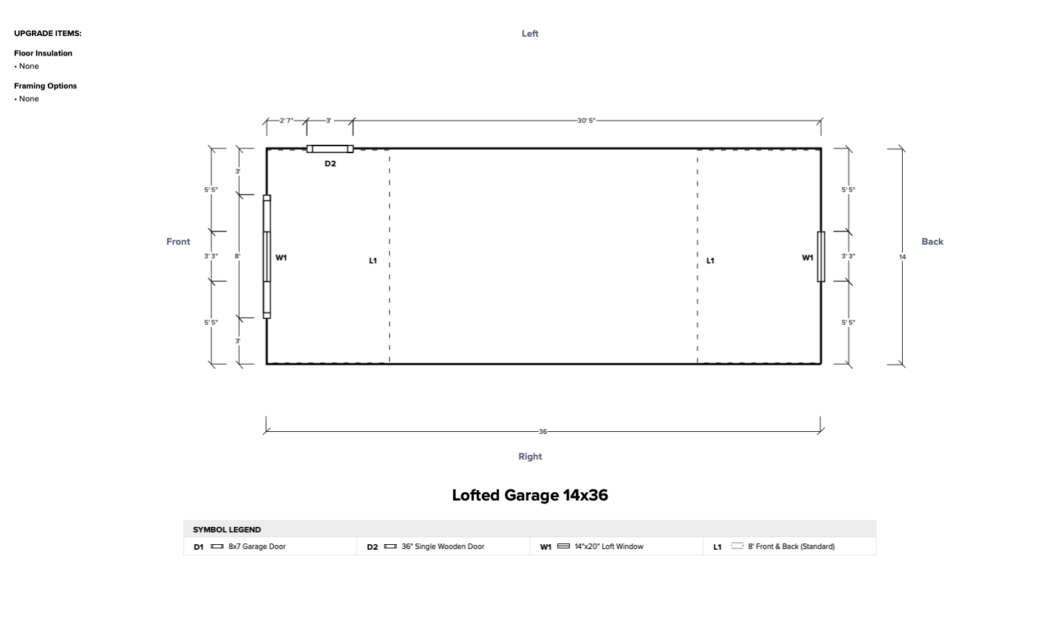 Lofted Garage 14x36 - Image 7